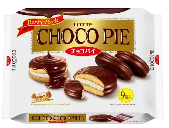 【9】■【ケース販売】ロッテ チョコパイパーティパック 9個×10袋 3,709円