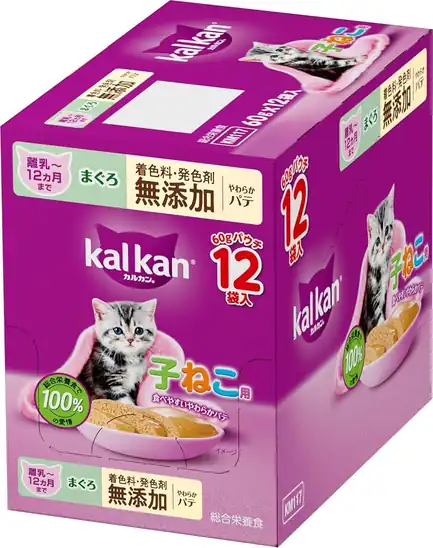 【7】【実質732円】カルカン パウチ やわらかパテ 子猫用 60g×12袋