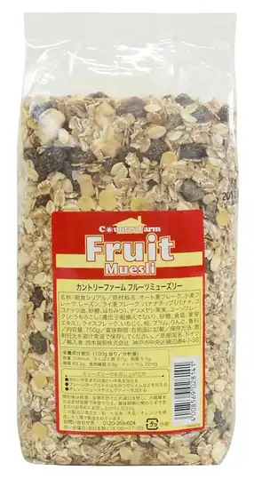 【9】【大幅値下がり！】セレッシャル カントリーファーム フルーツミューズリー 750gが激安特価！
