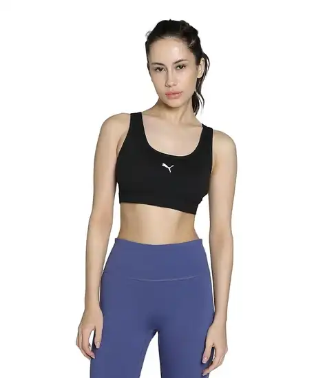 【9】【爆下げ!】PUMA(プーマ) トレーニング ジム 運動 スタジオ 速乾4KEEPS CLOUDSPUN ブラトップ 526686レディースが1009円!